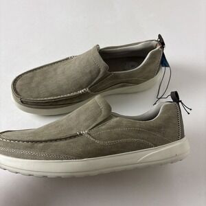 Margaritaville Dock Canvas Tan Slip On Mens 13 Shoes MFM191207